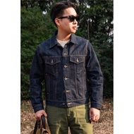 牛仔外套 Type3 桃太郎 16oz 粉色赤耳布邊 Vintage Denim Jacket