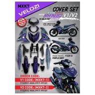 COVER SET Y15ZR V1 / V2 TANAM <MX KING>