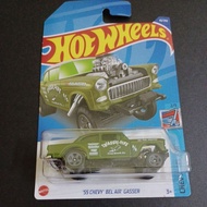 HOT WHEELS 55 CHEVY BEL AIR GASSER TRIASSIC FIVE
