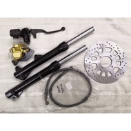 EX5 / DREAM DISC BRAKE SYSTEM FRONT MODIFY MASTER PUMP CALIPER FORK W110 FOR RIM DASH WAVE110 LC135 125ZR