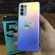 OPPO RENO 5 5G RAM 8/128GB SECOND RESMI FULLSET ORIGINAL