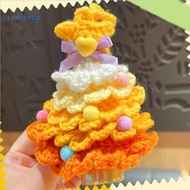 REDD Audible Bell Keychain with Crocheted Christmas Tree Charm Design