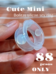 MINI SILICON BOLITAS SEX RING FOR MEN