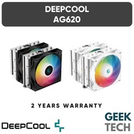 DEEPCOOL AG620 ARGB Dual Tower CPU Air Cooler - 6 Heatpipes, Up to 260W TDP
