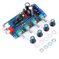 NE5532 Preamplifier Tone Board HiFi Stereo Amplifier Volume Control 4 Channels Amplifier Treble Medi