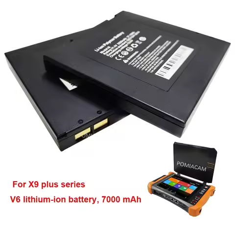 7.4V 7000mAh Battery for X9-ADH, X9-ADHS, X9-MOVTADHS CCTV Testers V6 Battery