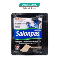SALONPAS® Diclofenac Patch (For Body Ache + Muscle Pain Relief) 7s