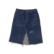 古著Levi's 拼接丹寧裙A