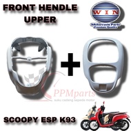 Upper and Lower Head Cover A/B Scoopy F1 ESP WHITE K93 WIN