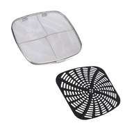 Splatter Shield Air Fryer Pad Square Non-stick Silicone Air Fryer Pad Air Fryer Accessories Silicone Material for NINJA