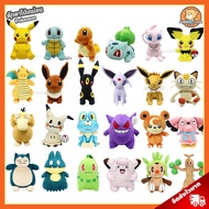 (Link Included) Authentic Pokemon Plushie Dolls/Kabigon Snorlax Pikachu Zenigame Hitokage Fushigidan
