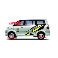 SUZUKI Car stickers APVSUZUKI APV car variationcutting stikers APV granmax body striping stickers