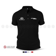 Polo T-Shirt Sulam Modenas Kriss 110 Moped DS Racing Baju Lelaki Cotton Embroider Fashion