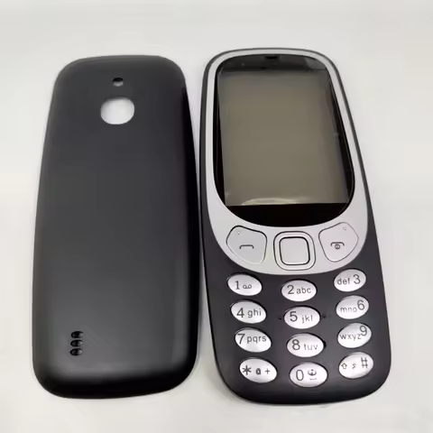 Full Housing For Nokia 3310 (4G Version) Face Frame +Battery Door Back Cover Housing+Logo