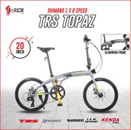 TRS TOPAZ 20"(451) SHIMANO 8 Speed Aluminum Folding Bike / Basikal Lipat / Foldable Bike / Basikal Lipat Shimano