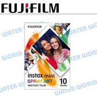 [Zhongli NOVA-Water World] FUJIFILM Fuji mini Polaroid Film [Spray Art Spray Art] Can Shoot
