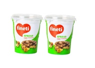 Fineti Hazelnut Spread with Cocoa 400g (Pack of 2)