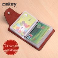 【CAKEY】24Card Slot Female Multi-Card-Slot Card Holder Anti-Degaussing Card Holder Male Business Card