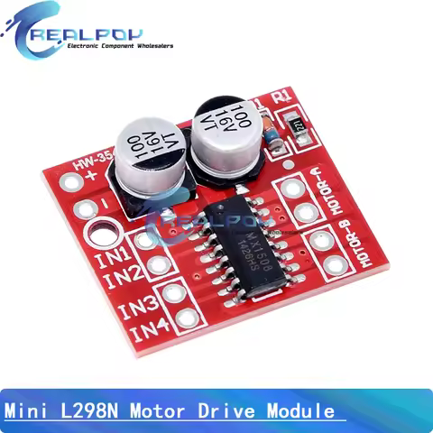 MX1508 DC Motor Driver Module DC 2V-10V 1.5A 2-Way PWM Speed Dual H-Bridge Stepper Motor Driver L298