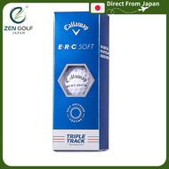 Callaway Golf Balls ERC SOFT Balls Sleeve (3 pieces) (White/FF/Men's)