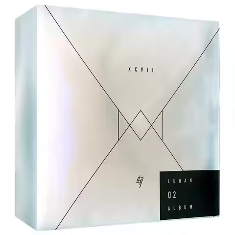 New Lu Han's Album XXVII Chinese Pop Music Song Singer Lu Han CD DVD Photo Album Fans Collection Gif