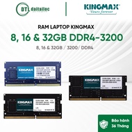 KINGMAX LAPTOP RAM 8GB, 16GB & 32GB DDR4-3200 | Genuine Genuine |
