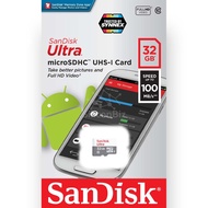 SanDisk Ultra Micro SD Card Class10 32GB (SDSQUNR-032G-GN3MN) เมมโมรี่ การ์ด ใส่ โทรศัพท์ มือถือ สมา