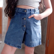 LILY AND CLARK Girls' Jeans Skirt in Dark Blue JC03