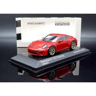 [MASH] Minichamps 1/43 Porsche 911 (992) GT3 Touring 2021 Red