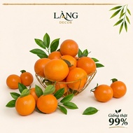 Premium American Orange fake fruit - 99% realistic model for VIP cafe decoration