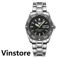 [Vinstore] Seiko 5 Sports SNZB23J1 Japan Made Automatic Black Dial Stainless Steel Men Watch SNZB23 SNZB23J