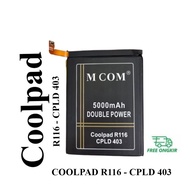 [5000mah] - Baterai MCOM COOLPAD R116 - CPLD 403 - ORIGINAL Baterai Batrai Batre Batere Battery Batt