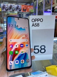 OPPO A58 8/128GB SECOND MULUS LIKE NEW FULL SET ORI SEKEN BEKAS RAM 8 INTERNAL 128