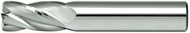 Alfa Tools CRM71513 1/4X1/4 Flute Corner Radius Single End Carbide End Mill Made In USA,