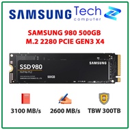 Samsung 980 500GB SSD Hard Drive – M.2 2280 PCIe Gen3 x4 (Read 3100MB/s - Write 2600MB/s) - (MZ-V8V5