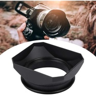 37 39 40.5 43 46 49 52 55 58 mm Square Shape Lens Hood Screw Mount For Leica Canon Nikon Sony Panaso