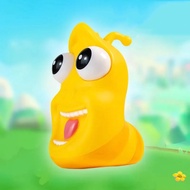SHEBE668 Larva Đồ chơi bóp mắt bùng nổ Kẹp Bóp Đồ chơi bóp Larva Trò chơi tương tác Sâu và sên Đồ ch