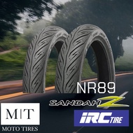 IRC SANDAHZ NR89 ขอบ14” 17” ต้องใช้ยางใน ยางสำหรับรถจักรยานยนต์ : Click Scoopy I ICON MIO FINO JELAT