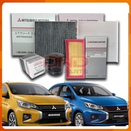 [ Attrage & Mirage ] Engine air filter - Air conditioner filter - Attrage and Mirage vehicle oil fil