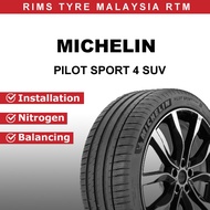 285/50R20 - Michelin Pilot Sport 4 SUV - 20 inch Tyre Tire Tayar (Promo20) 285 50 20 ( Free Installa