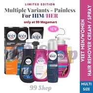 Veet Men Women Hair Remover Fast Acting Gel / In-Shower Cream