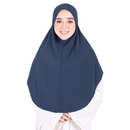 [HOT ITEM] Bella Ammara Tudung Sarung Bella Scarf (L) Dusty Blue