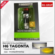 CAHAYA Racinggroup Headlight H6 TAGONTA Flat Cut Universal Model Biled Light H6 Flat Cut Headlight H
