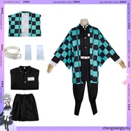 Kochou Shinobu Cosplay Demon Slayer Cosplay Costume Anime Shinobu Haori Wig Kimono Uniform Coat for 