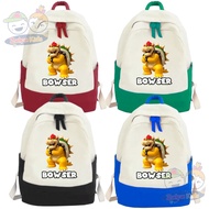 CHILDREN'S SCHOOL BAG, CHILDREN'S BACKPACK, BOWSER CHARACTER, SUPER MARIO BROS, FREE NAME