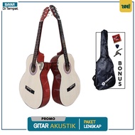 Yamaha Acoustic Guitar Beginner natural Color Flat String Free Bag &amp; String