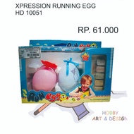 XP RUNNING EGG (WALKING EGG TOY) EGG-SHAPED TOY PACKAGE FOR SINGING