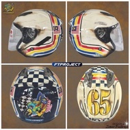 KYT HELLCAT MERDEKA 65 (LIMITED EDITION) HELMET