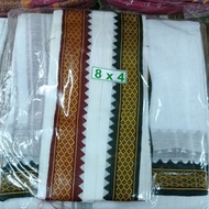 white colour thalapathy vesti 8x4