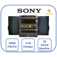 Sony Mini Hifi Component System with CD Radio Cassette Tape Player MHC-G77